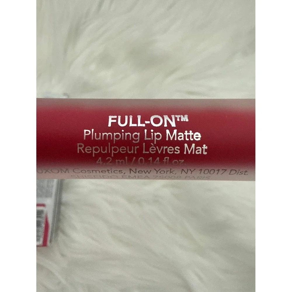 Buxom Full-On Plumping Lip Matte Hit The Beach Red Liquid Lipstick New